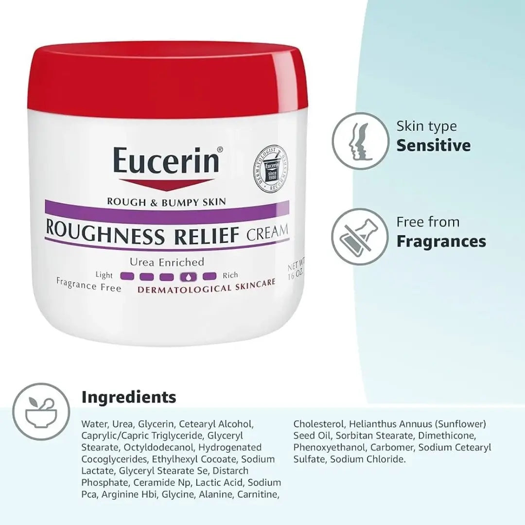 Eucerin Roughness Relief Cream 454g