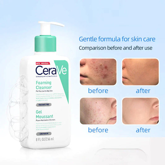 Cerave Foaming Cleanser For Normal To Oily Skin