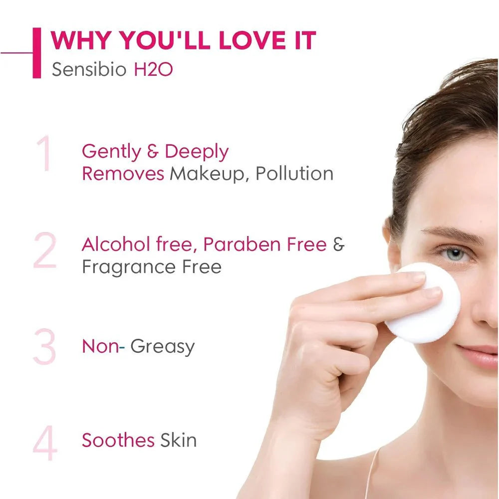 Bioderma Sensibio H2O Micellar Water Makeup Remover