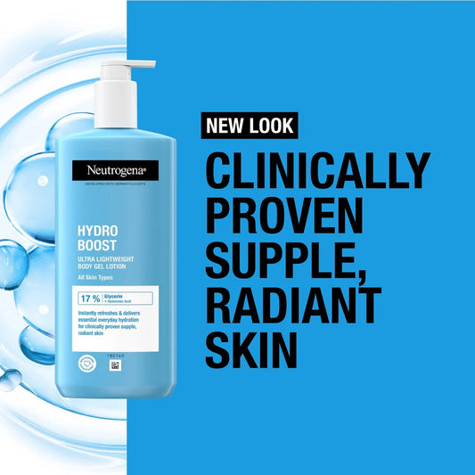 Neutrogena Hydro Boost Ultra Lightweight Body Gel Lotion 400ml