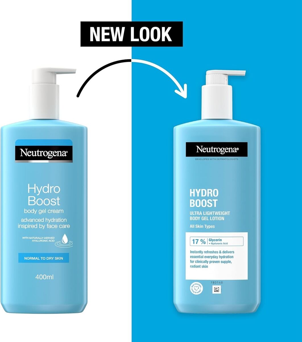 Neutrogena Hydro Boost Ultra Lightweight Body Gel Lotion 400ml