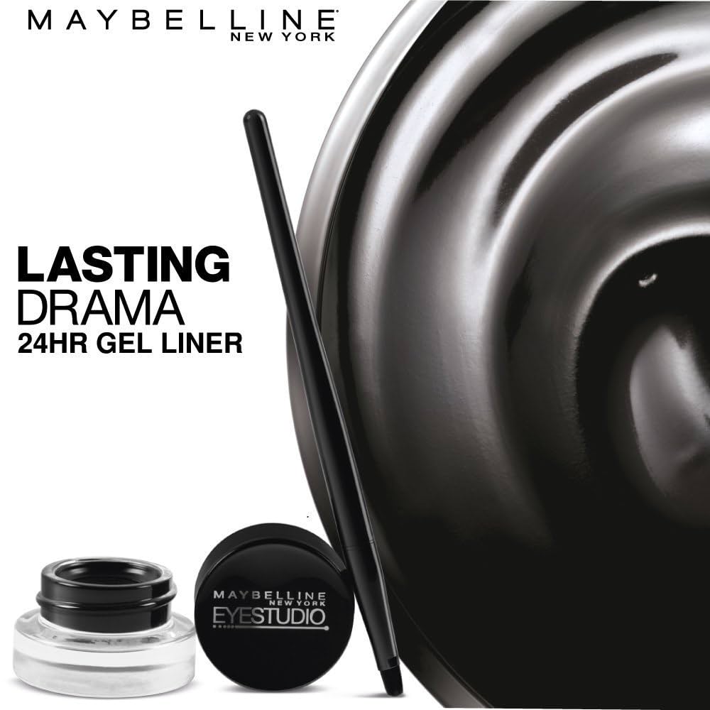 Maybelline Gel Eyeliner Lasting Drama Up To 24HR Black
