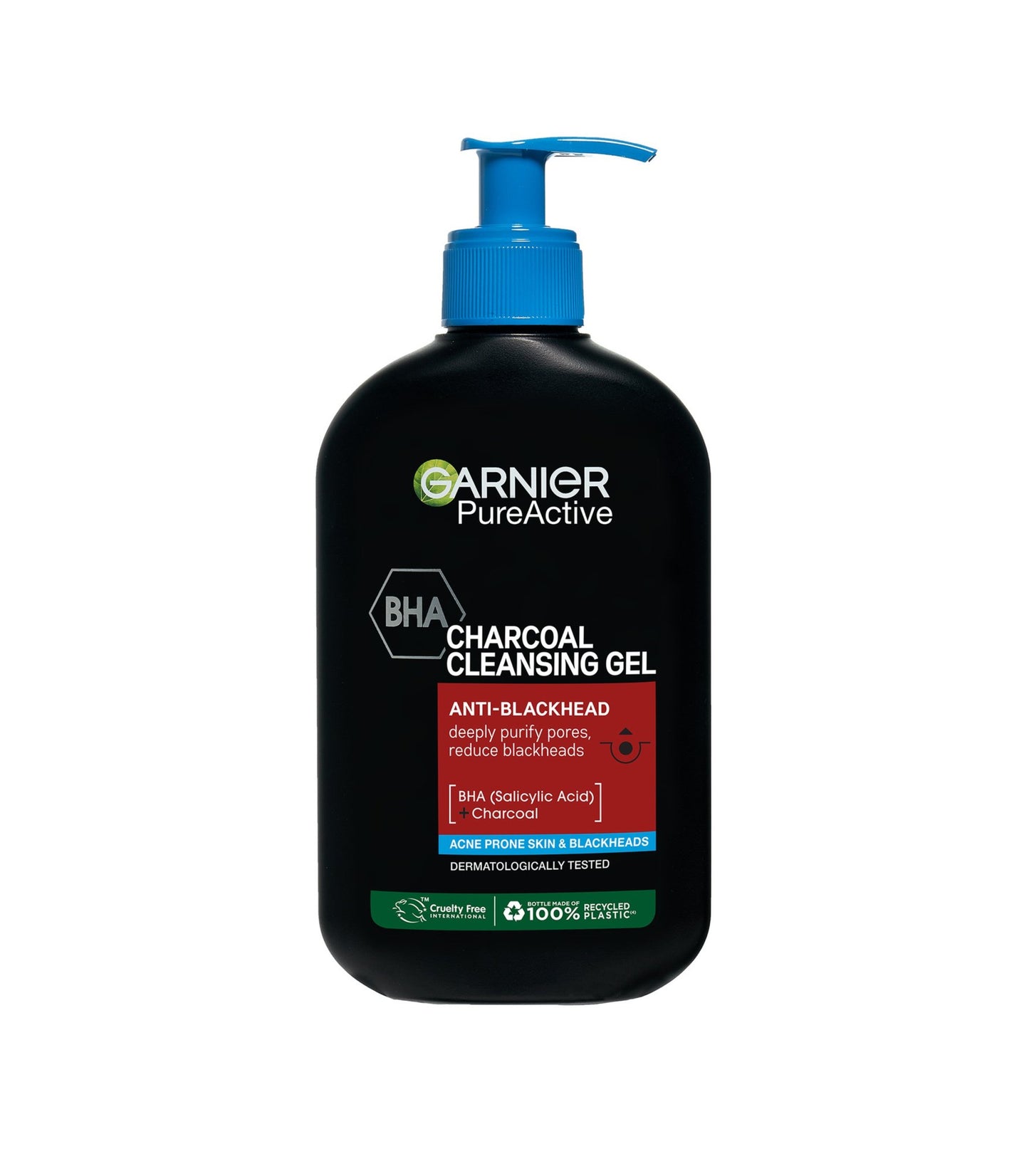 Garnier PureActive Charcoal Cleansing Gel BHA 250ml