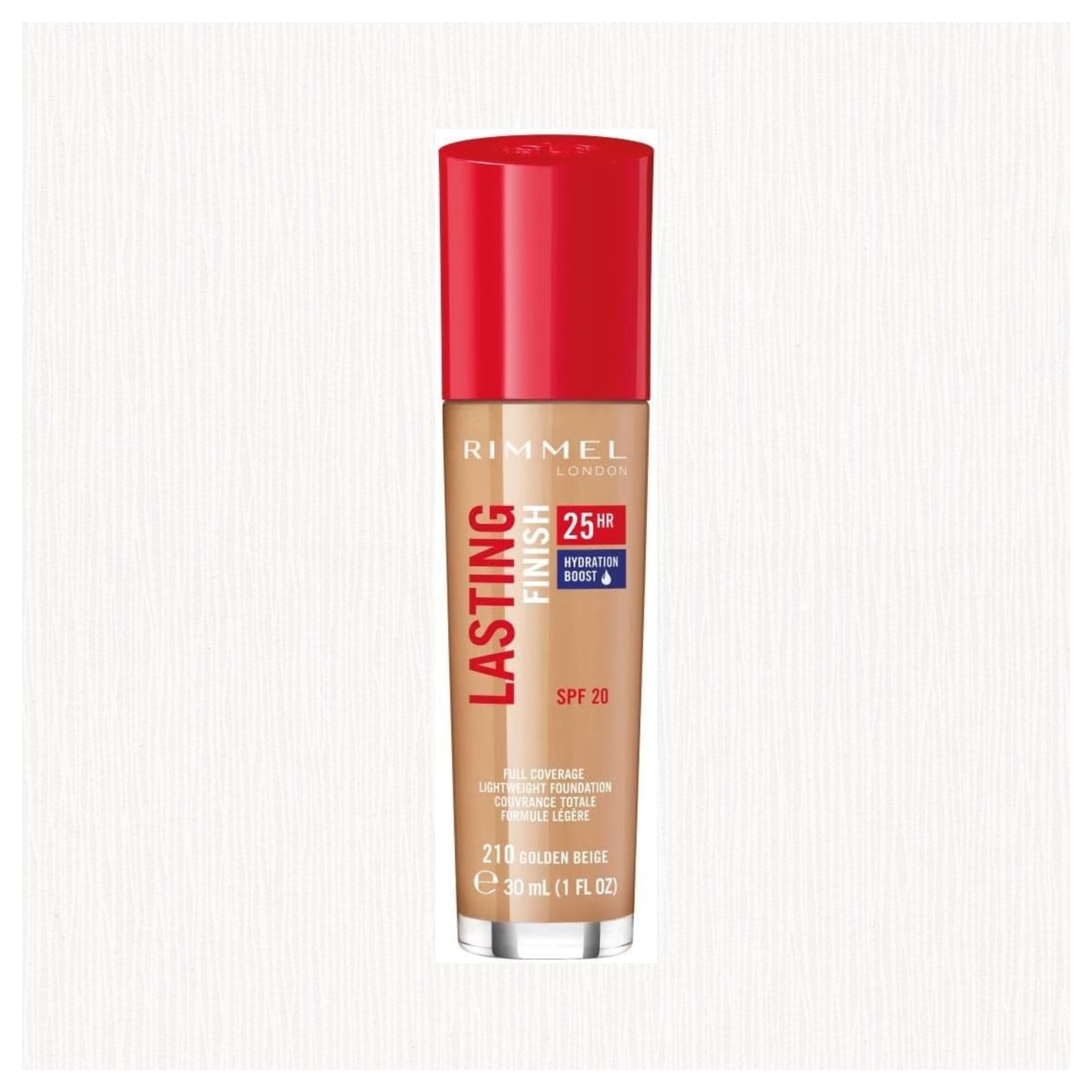 Rimmel Lasting Finish Foundation 25HR SPF20 30ml