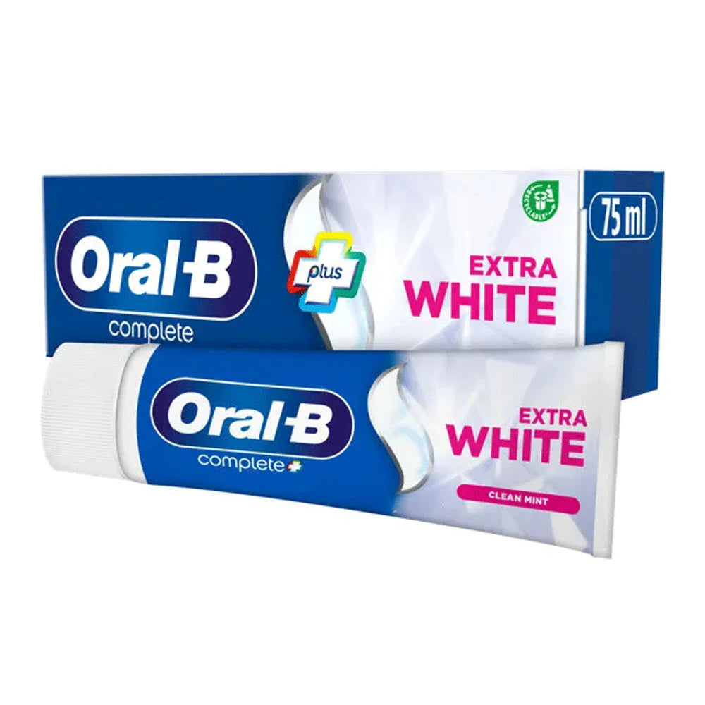 Oral-B Plus Complete Toothpaste Clean mint 75ml Extra White