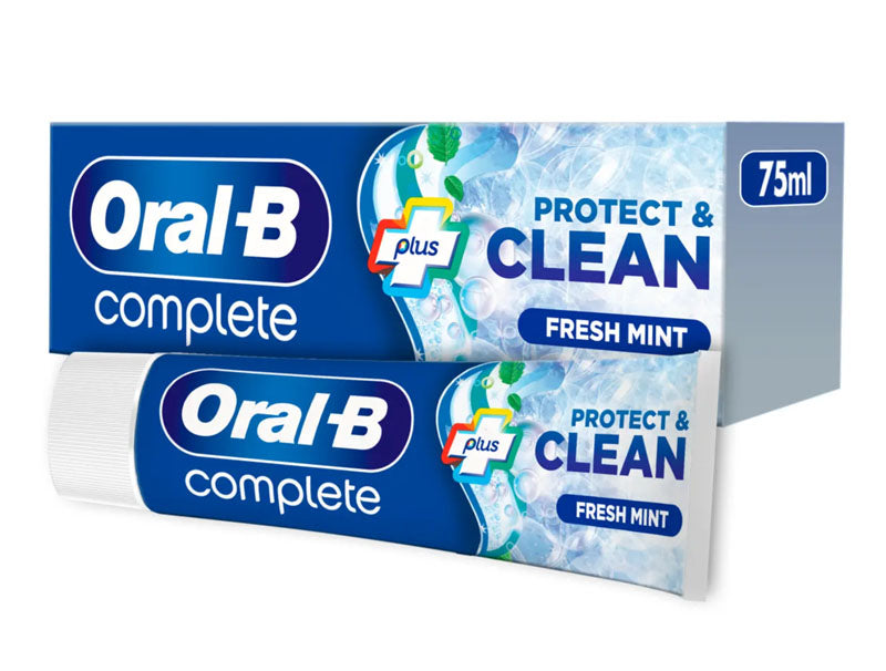 Oral-B Plus Complete Toothpaste Fresh Mint 75ml Protect & Clean