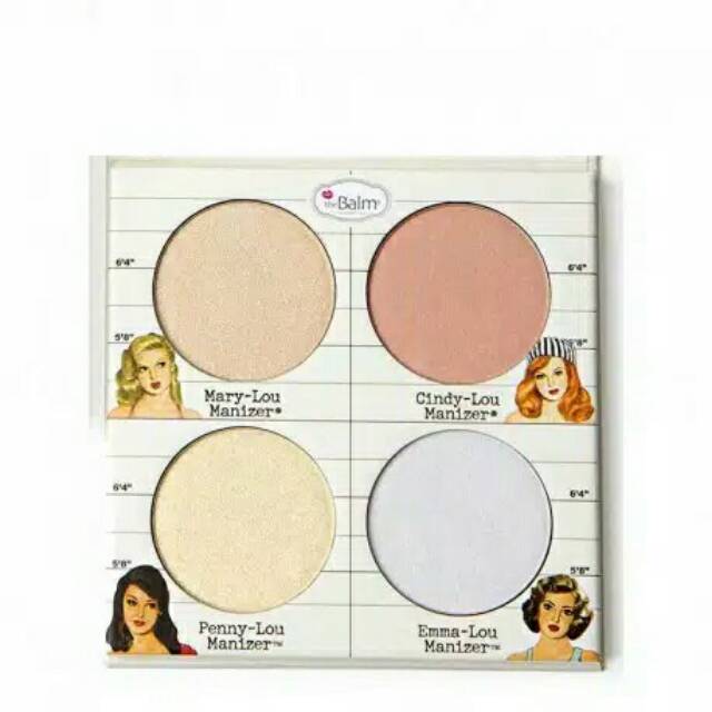The Balm The Lou-Manizer's Quad Highlighter Palette