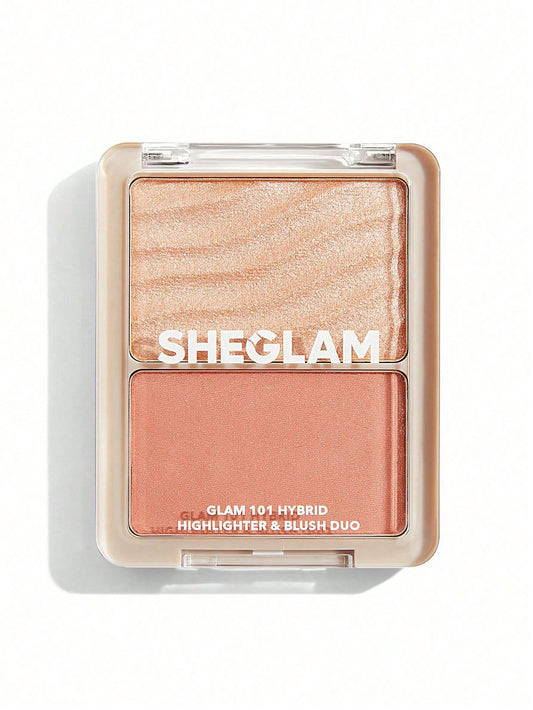 Sheglam Glam 101 Hybrid Highlighter & Blush Duo 4.7g/4.5g