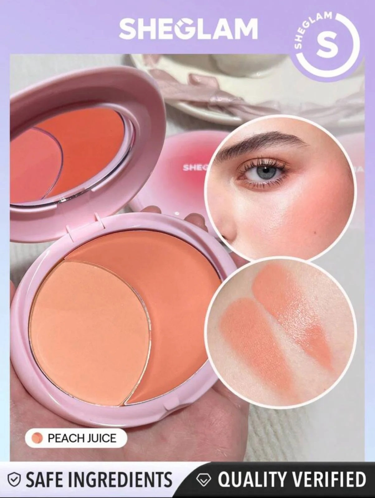 Sheglam Cheek 2 Cheek Blush Duo 8.3g