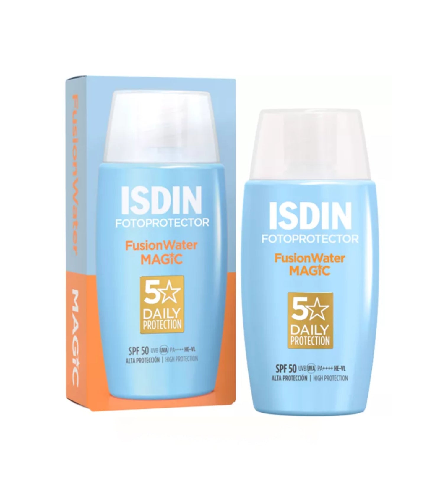 ISDIN Fotoprotector FusionWater Magic 5 Daily Protection SPF50 50ml