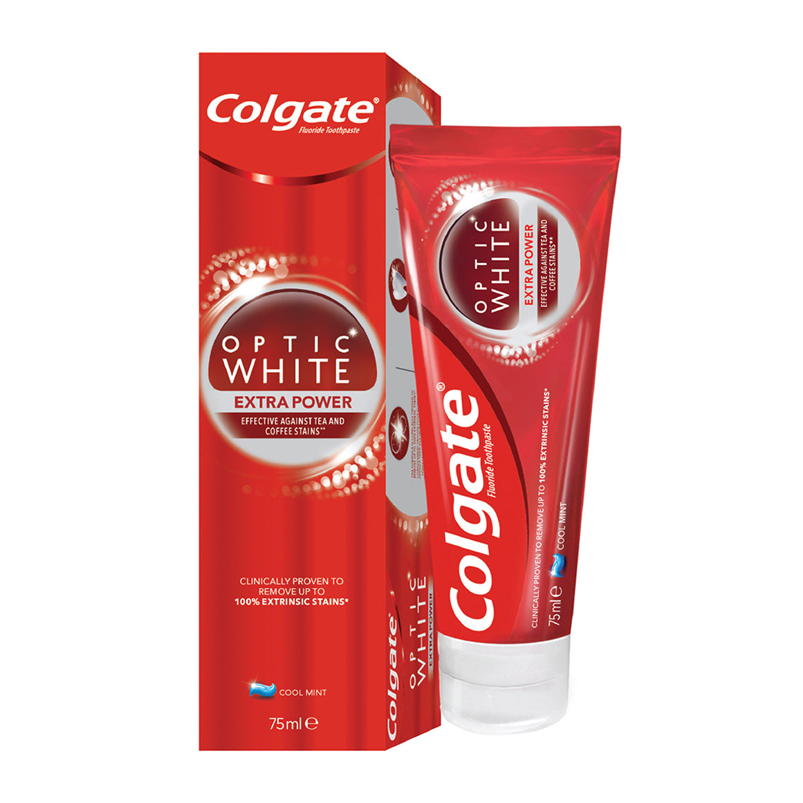 Colgate Toothpaste 75ml Optic White Extra Power