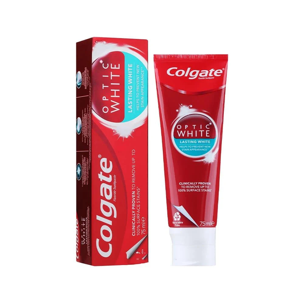 Colgate Toothpaste 75ml Optic White Lasting White
