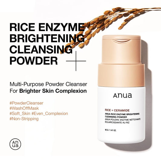 Anua Rice+Ceramide Brightening Cleansing Powder 40g