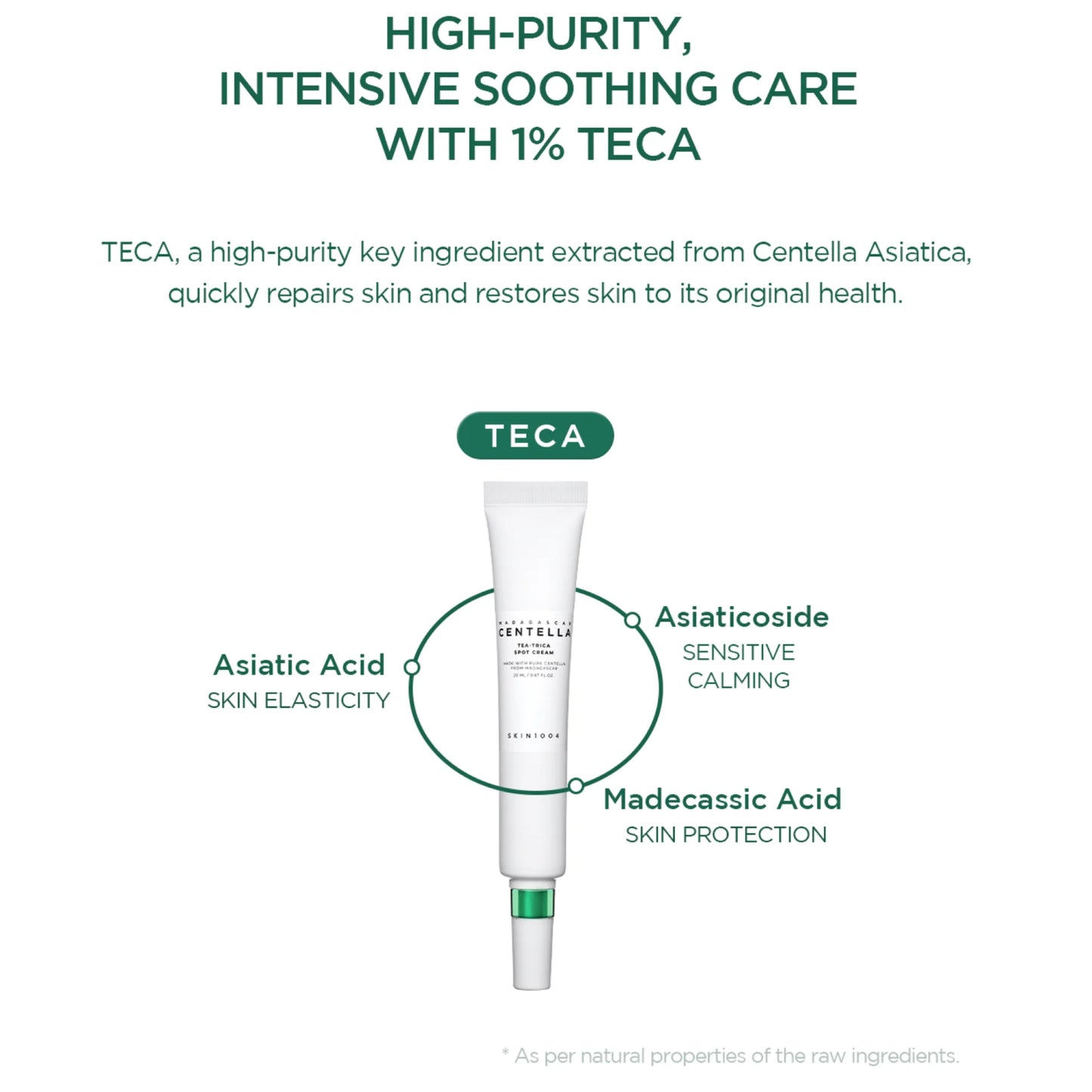 SKIN1004 Madagascar Centella Tea-Trica Spot Cream 20ml