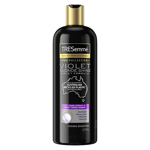 TRESemme Pro Collection Toning Shampoo 675ml Violet Blonde Shine