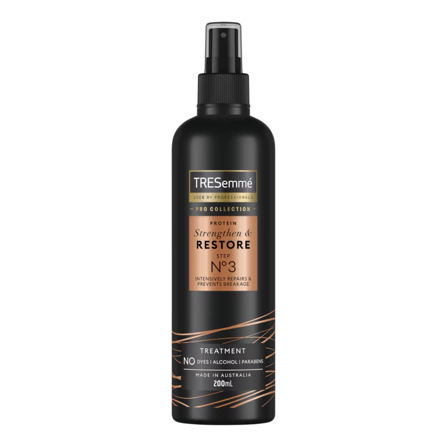 TRESemme Hair Spray Treatment 200ml Protein Strengthen & Restore STEP 3