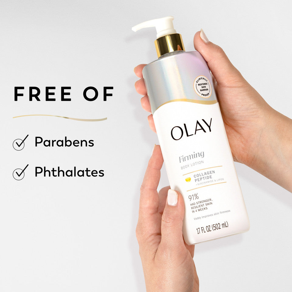 OLAY Body Lotion 502ml Firming Collagen Peptide+Niacinamide & Lipids