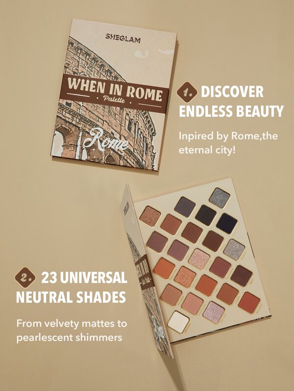Sheglam When In Rome Palette 16.1g