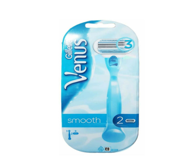 Gillette Venus 3 Blades Razor + 2 Refill Per Pack