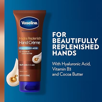 Vaseline Hand Cream 100ml Hydra Replenish Hyaluronic Acid