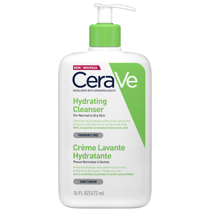 Cerave Hydrating Cleanser for Normal to Dry Skin