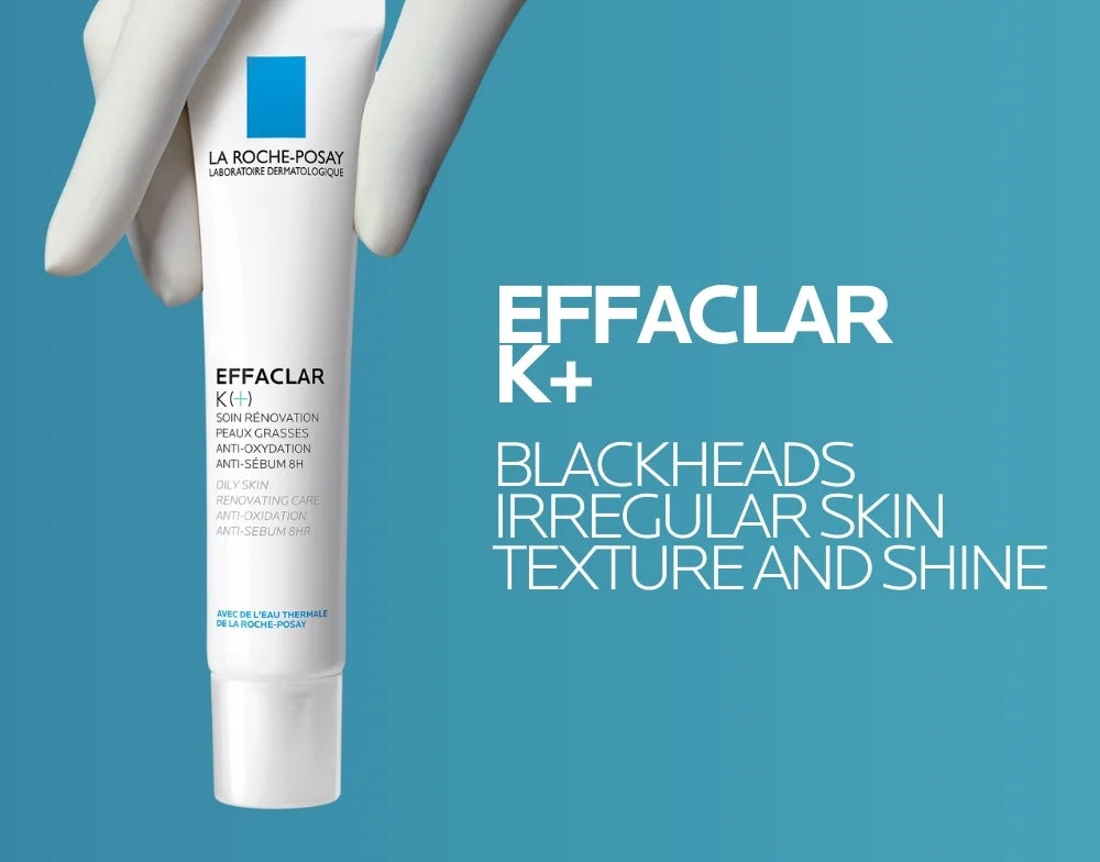 La Roche-Posay Effaclar K+ Oily Skin Renovating Care Anti-Oxidation Anti Sebum 8hr 40ml
