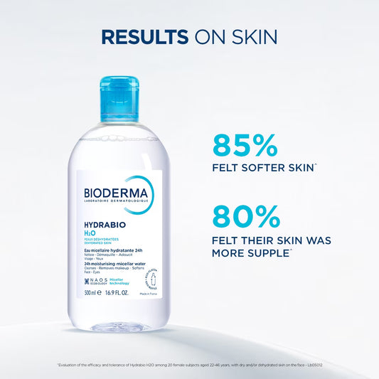 Bioderma Hydrabio H2O 24Hr Moisturising Micellar Water 250ml Dehydrated Skin
