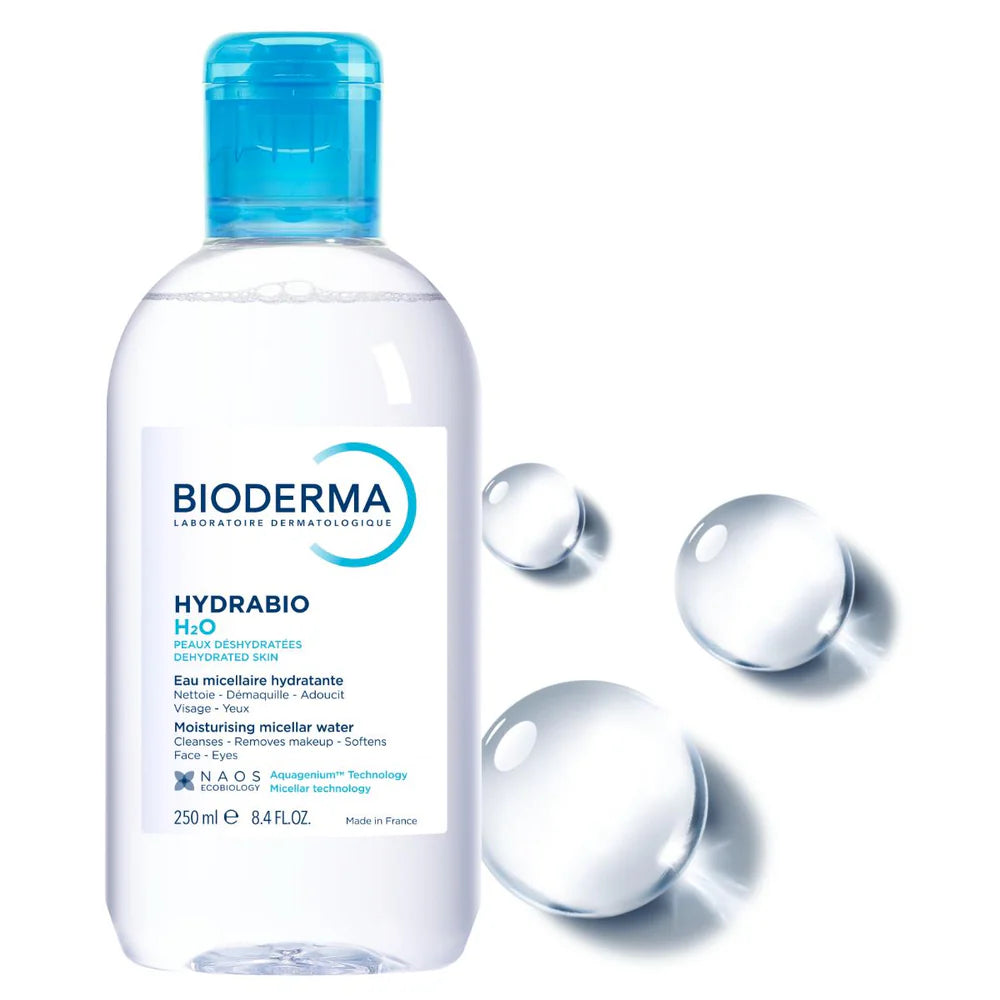 Bioderma Hydrabio H2O 24Hr Moisturising Micellar Water 250ml Dehydrated Skin