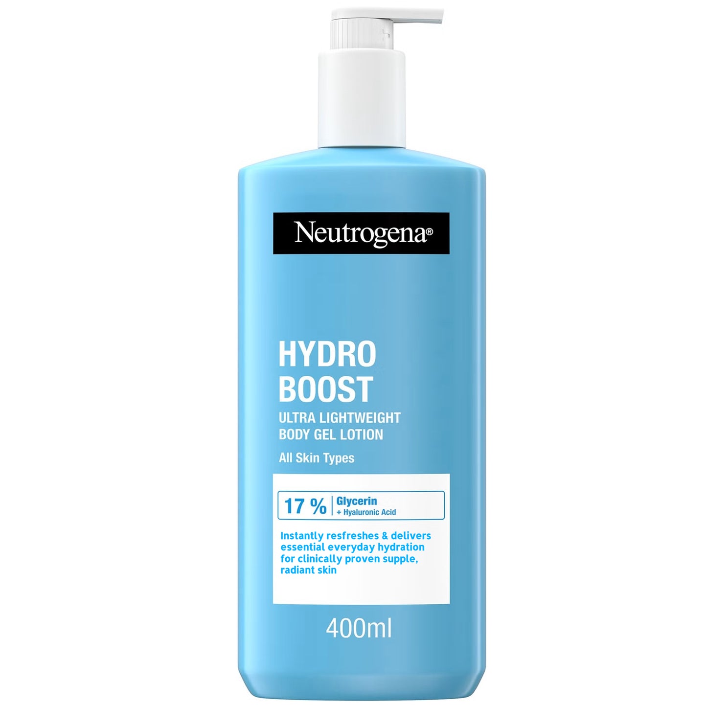 Neutrogena Hydro Boost Ultra Lightweight Body Gel Lotion 400ml