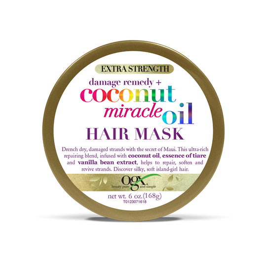 OGX Hair Mask Damage Remedy + Coconut Miracle Oil Extra Strength 168g