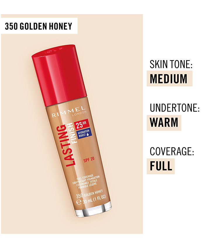 Rimmel Lasting Finish Foundation 25HR SPF20 30ml