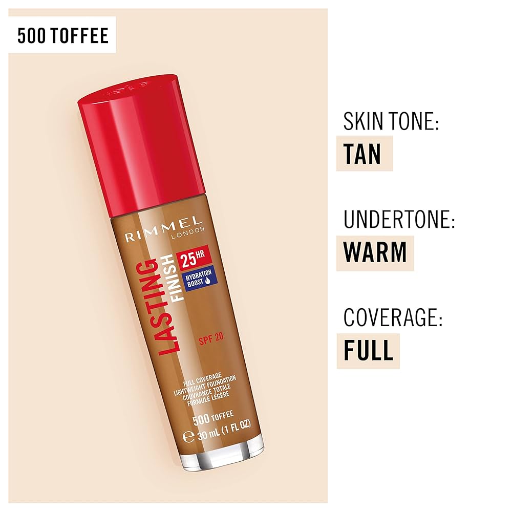 Rimmel Lasting Finish Foundation 25HR SPF20 30ml