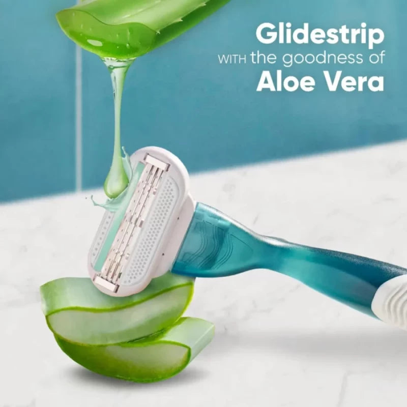 Gillette Venus Smooth Sensitive 3 Blades Razor With Aloe Vera