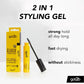 got2b 2in1 Gel for Brows & Edges #6 16ml