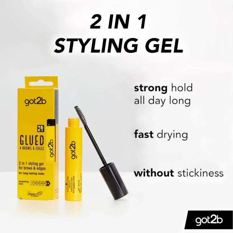 got2b 2in1 Gel for Brows & Edges #6 16ml