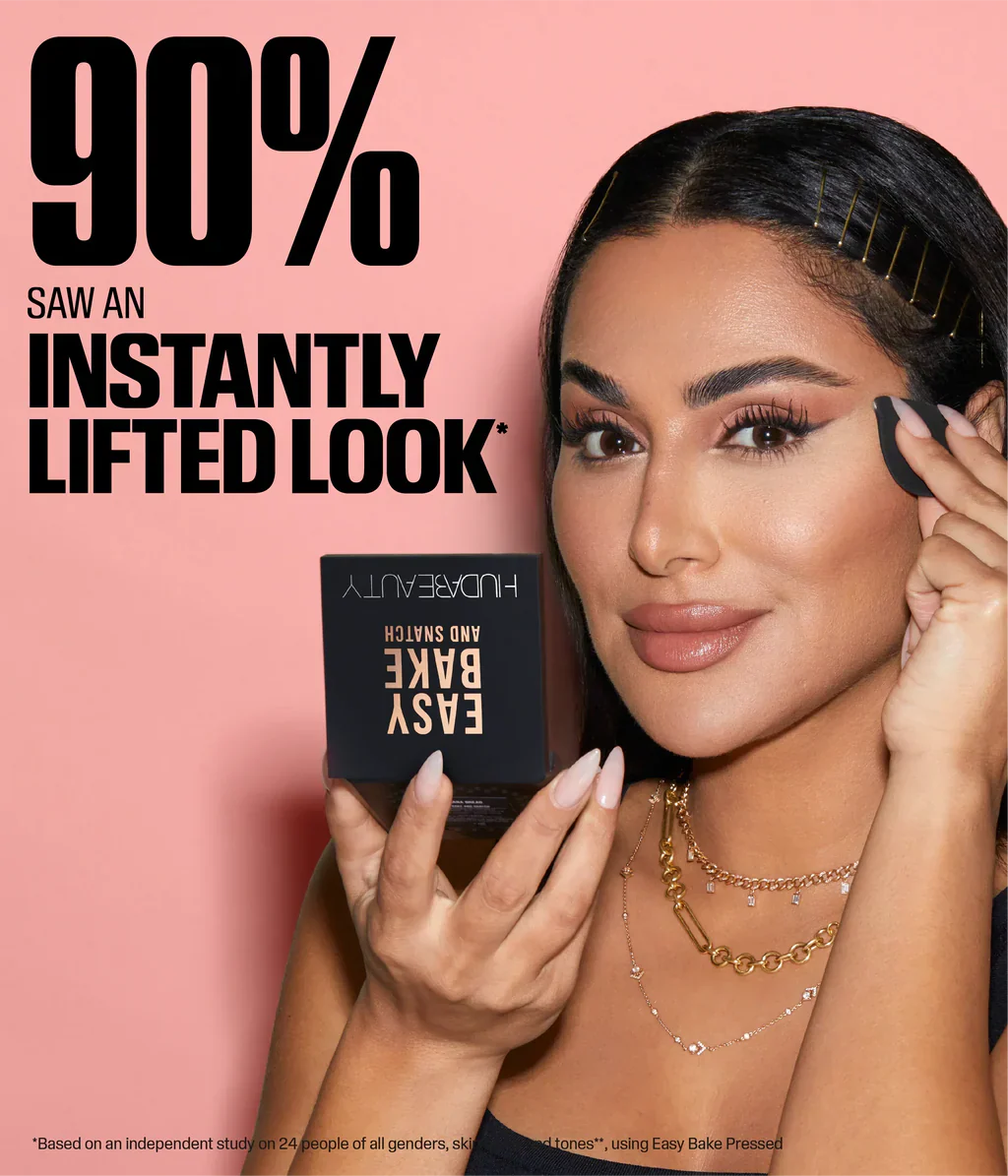 Huda Beauty Easy Bake and Snatch Pressed Brightening and Setting Power 8.5g