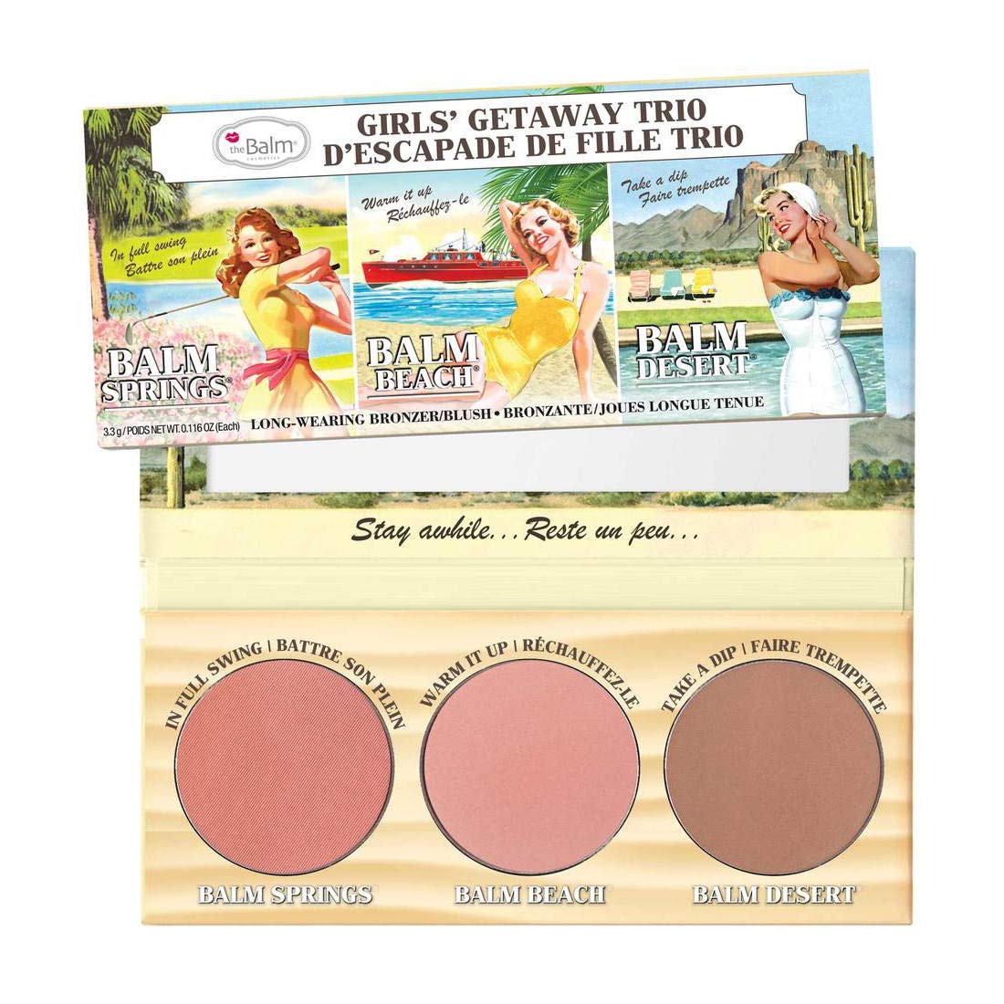 The Balm Girls' Getaway Trio 3.3g