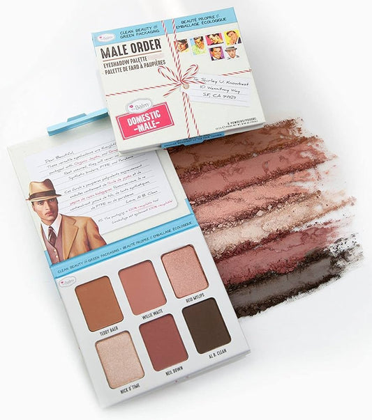 The Balm Male Order Eyeshadow Palette Domestic Male 13.2g
