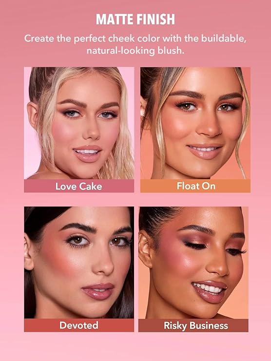 SHEGLAM Color Bloom Liquid Blush SHIMMER & MATTE Collection Set