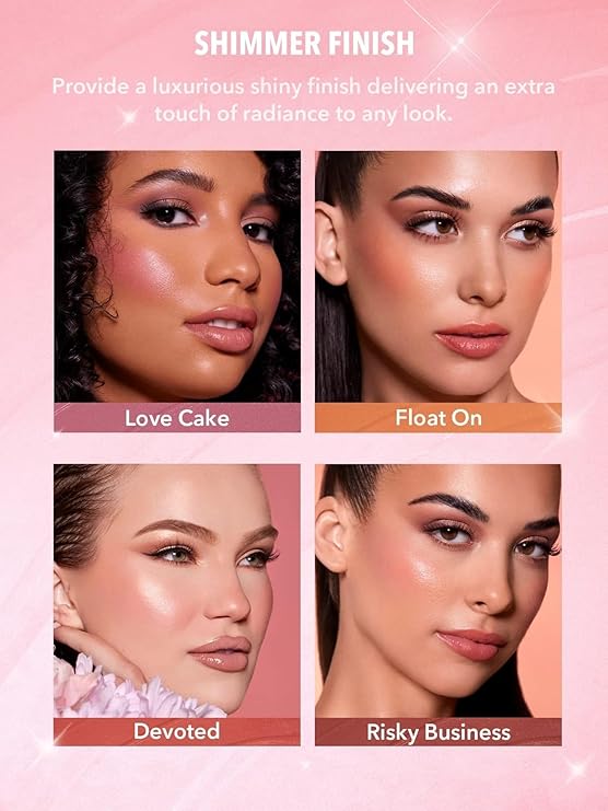 SHEGLAM Color Bloom Liquid Blush SHIMMER & MATTE Collection Set