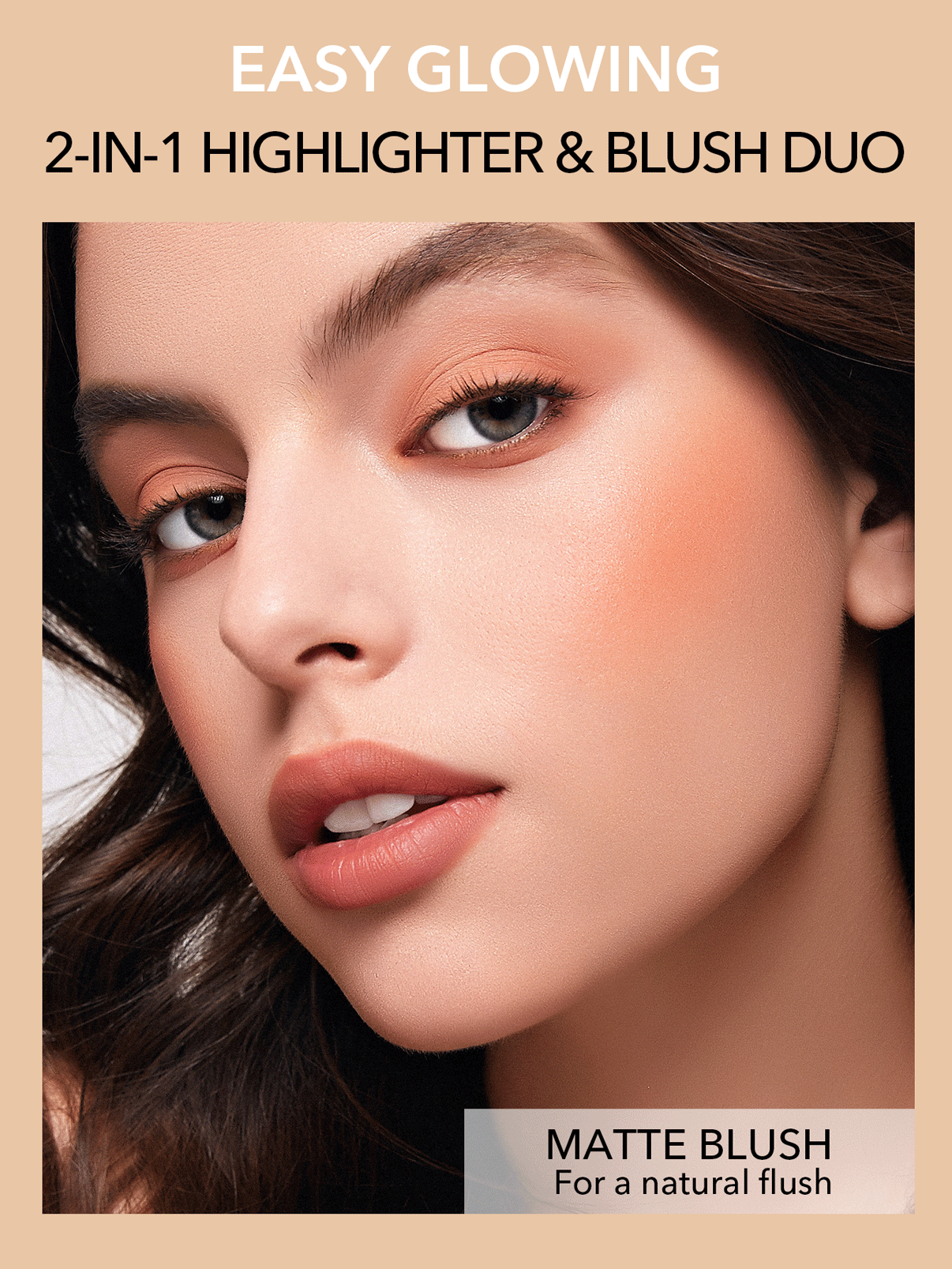 Sheglam Glam 101 Hybrid Highlighter & Blush Duo 4.7g/4.5g