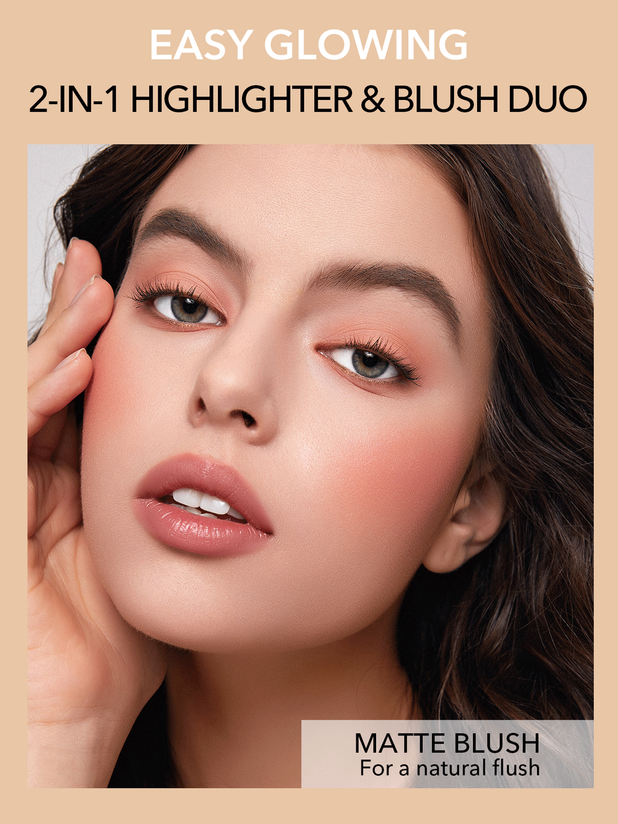 Sheglam Glam 101 Hybrid Highlighter & Blush Duo 4.7g/4.5g