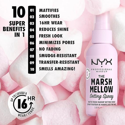 NYX Professional Makeup The Marsh Mellow Setting Spray 60ml