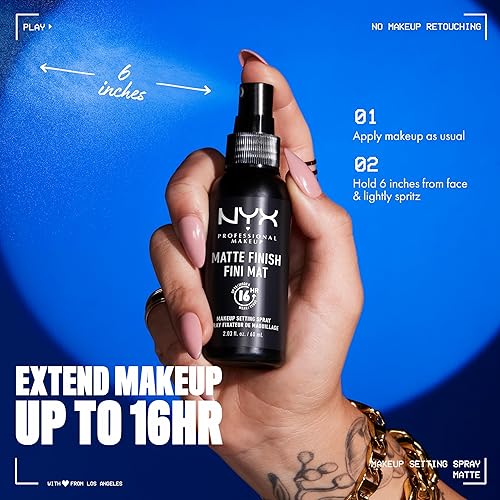 NYX Professional Makeup Matte Finish Setting Spray 16hr 60ml