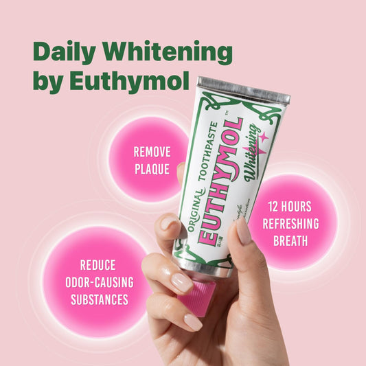 Euthymol Toothpaste 75ml Whitening