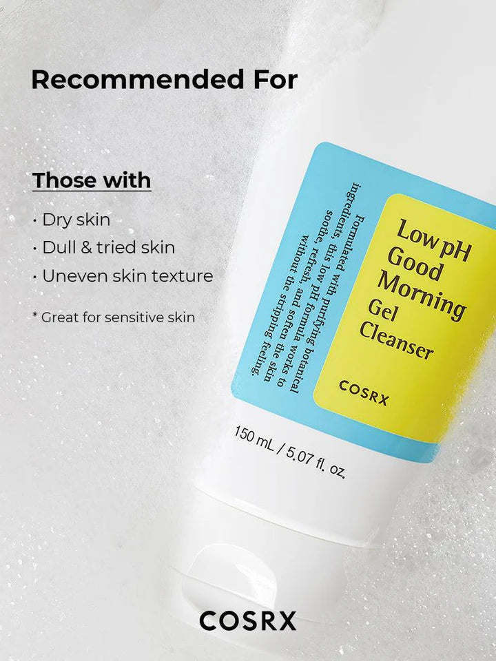 COSRX Low PH Good Morning Gel Cleanser 150ml 100% Original