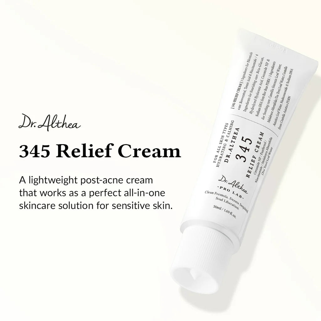 Dr. Althea 345 Relief Cream 50ml 100% Original