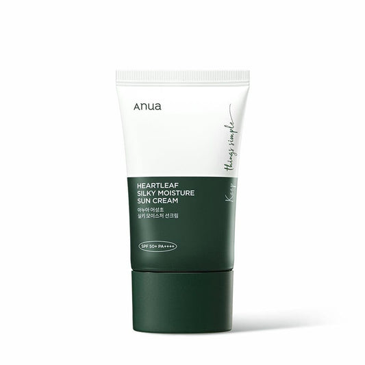 Anua Heartleaf Silky Moisture Sun Cream spf50+ 50ml