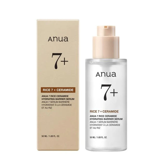 Anua Rice 7+Ceramide Hydrating Barrier Serum 50ml