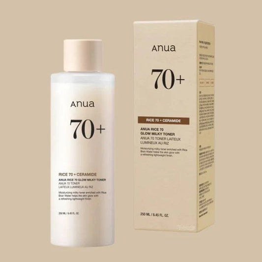 Anua Rice 70+Ceramide Glow Milky Toner 250ml